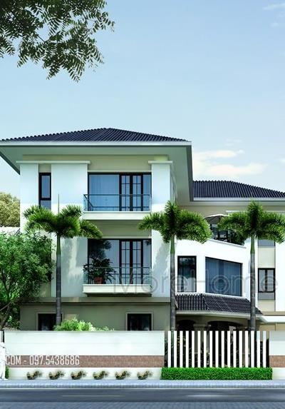 Kiến trúc biệt thự tại Móng cái, Quảng Ninh