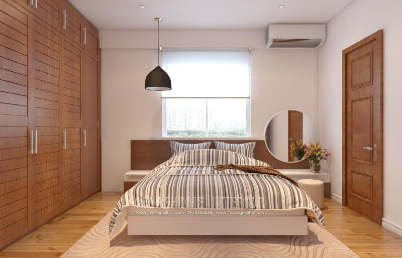 Giường ngủ chung cư hiện đại Giường ngủ chung cư hiện đại