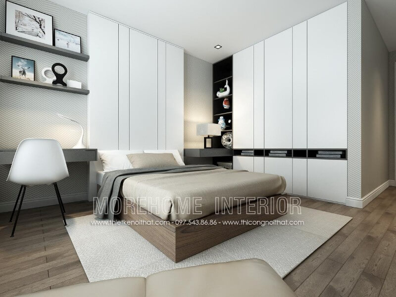 Giường ngủ chung cư hiện đại Giường ngủ chung cư hiện đại